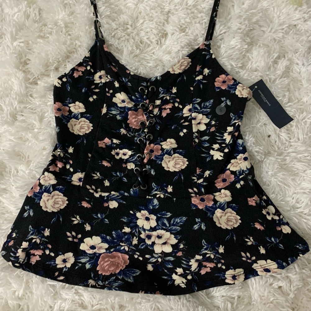 Floral tank top
